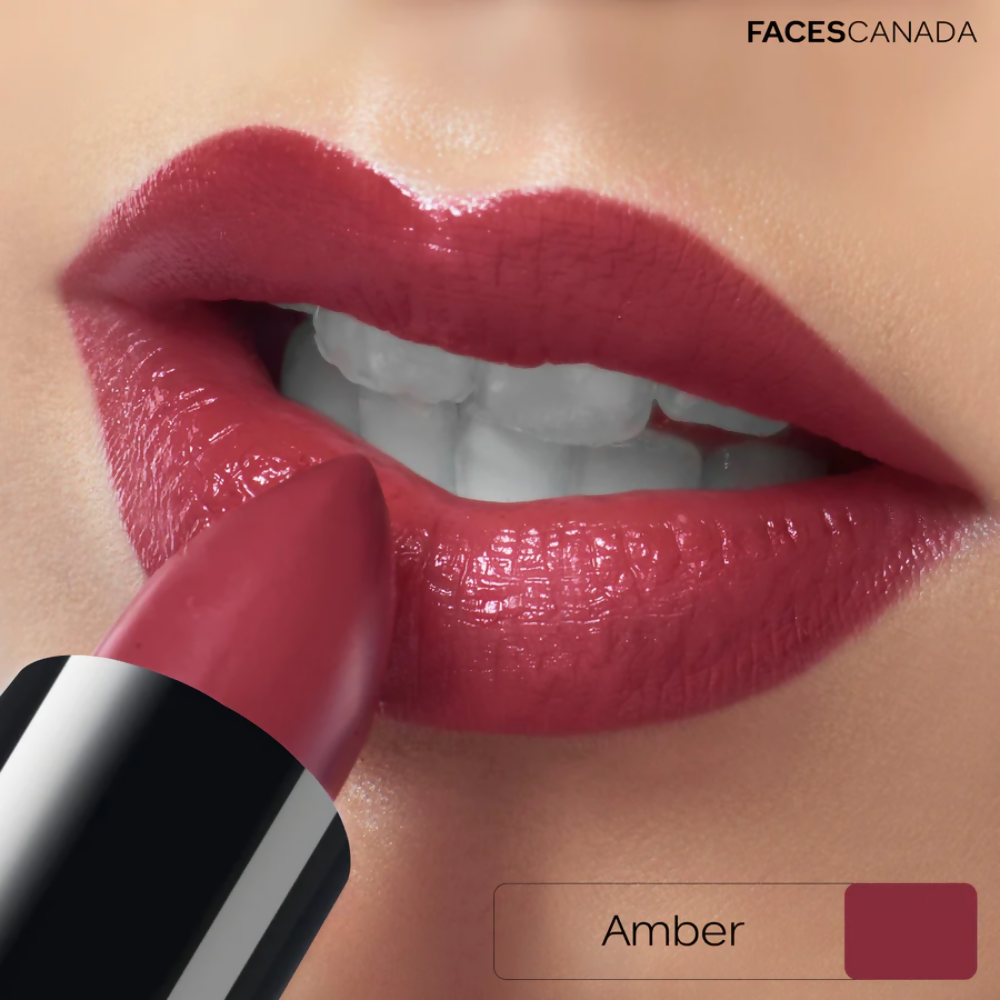 Faces Canada Creme Finish Lipstick - Amber 14 - Distacart