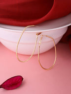NVR Women Set of 2 Contemporary Hoop Earrings - Distacart