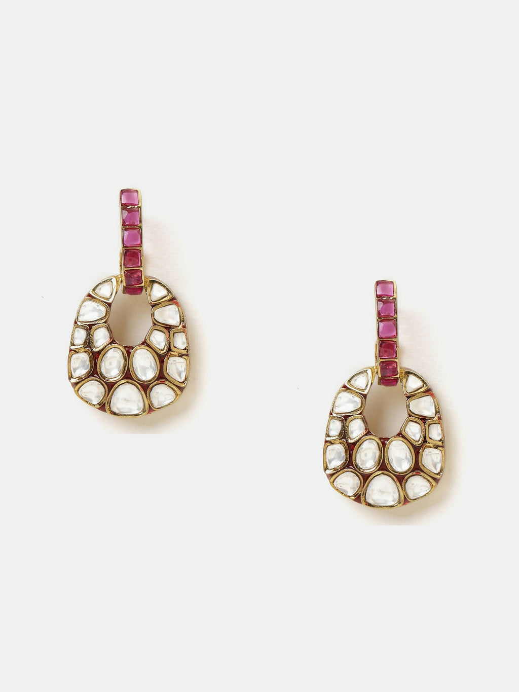 Ruby Raang Sparkle Earrings - Distacart