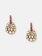 Ruby Raang Sparkle Earrings - Distacart
