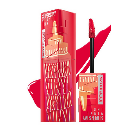 Maybelline New York Super Stay Vinyl Ink Liquid Lipstick, Instant Shine Lasts Up To 16H - Pomodoro Sauce