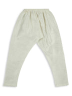 Joban Fashion Kids Island Elegance Sequence work Nehru Jacket Full Sleeves Kurta, Pyjama Set - Cream - Distacart