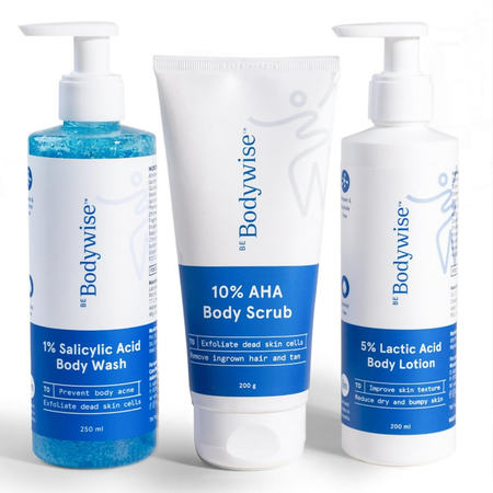 BeBodywise Strawberry Skin Pack Kit (Body Wash, Body Lotion & Bath Scrub)