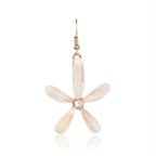 Trendoo Jewelry Gold Plated Stylish Fancy Party Wear Beige Drops