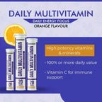 Nutracology Daily Multivitamin Effervescent Tablets With Vitamins & Minerals For Men & Women - Distacart