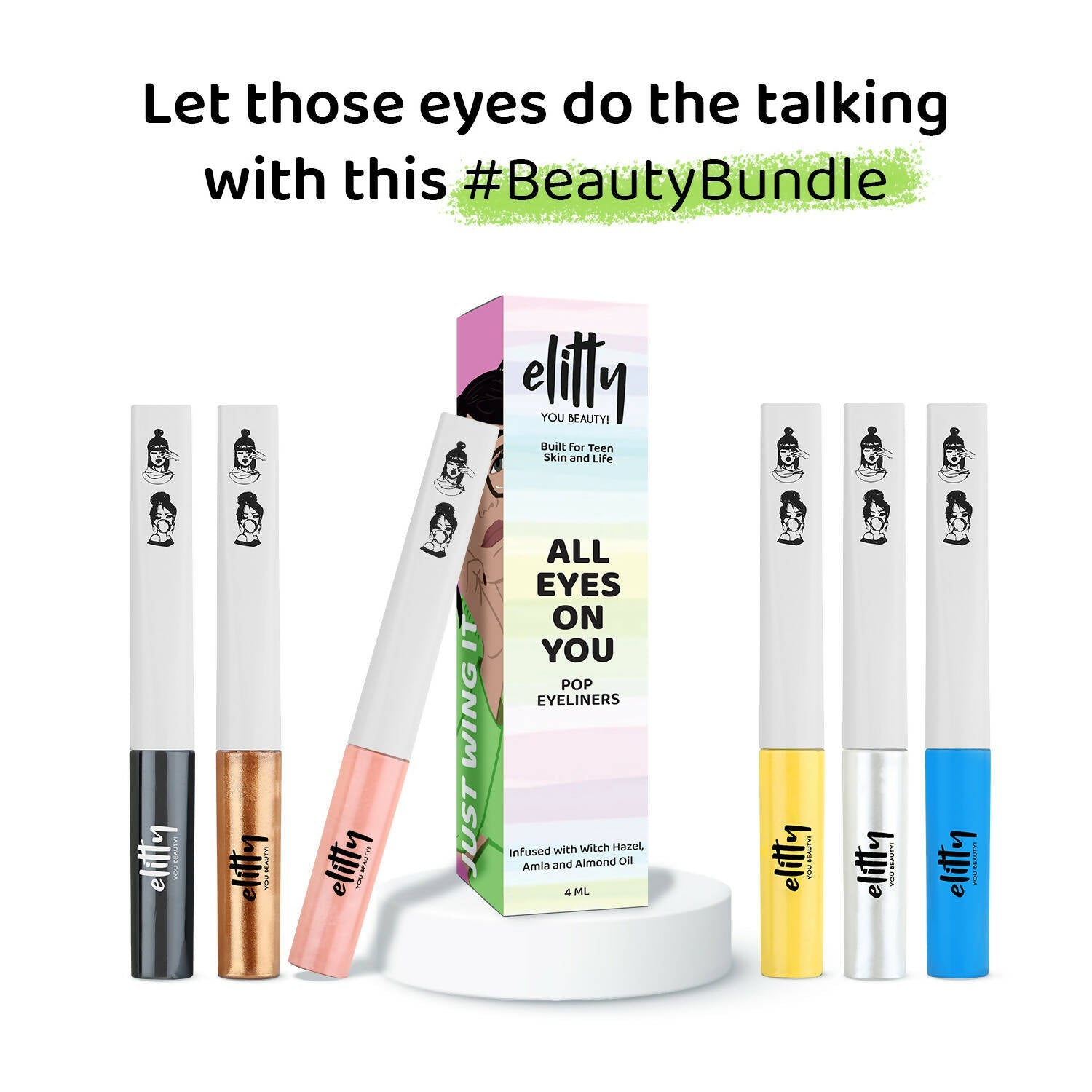 Elitty Eye Gotta Feeling - All That Colour Combo