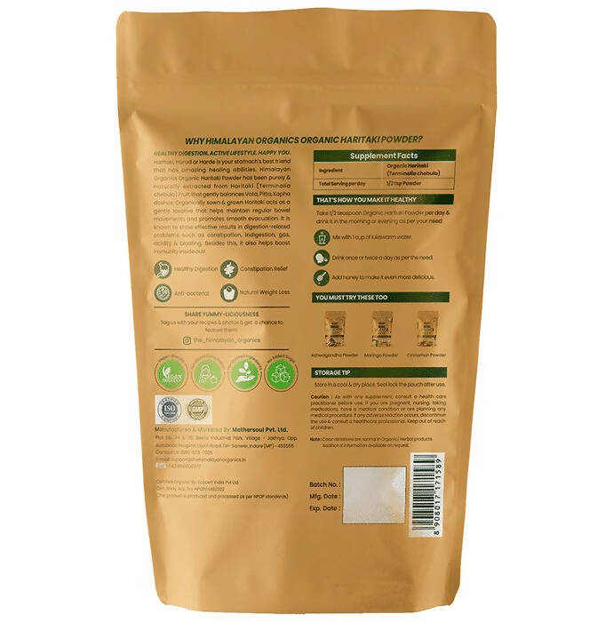 Himalayan Organics Haritaki Powder