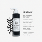 Aminu AHA Body Wash for De-Tanning, Spot-Correction