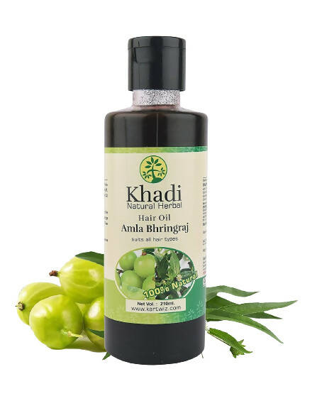 Khadi Natural Herbal Hair Oil Amla and Bhringraj