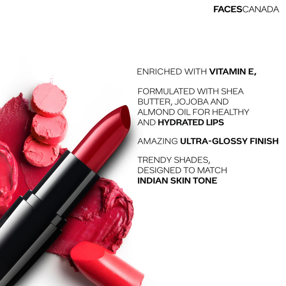 Faces Canada Creme Finish Lipstick - Summer Ready 05 - Distacart