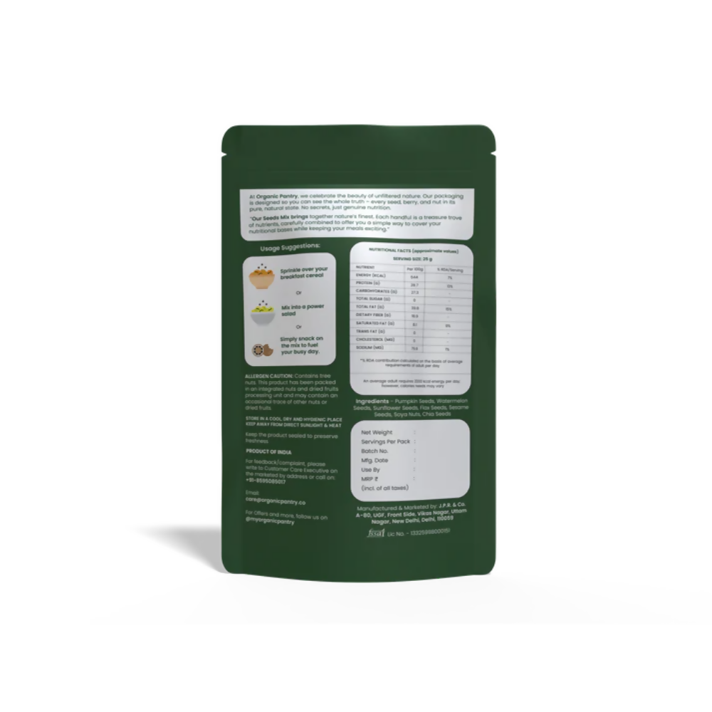 Organic Pantry Seeds Mix - Distacart