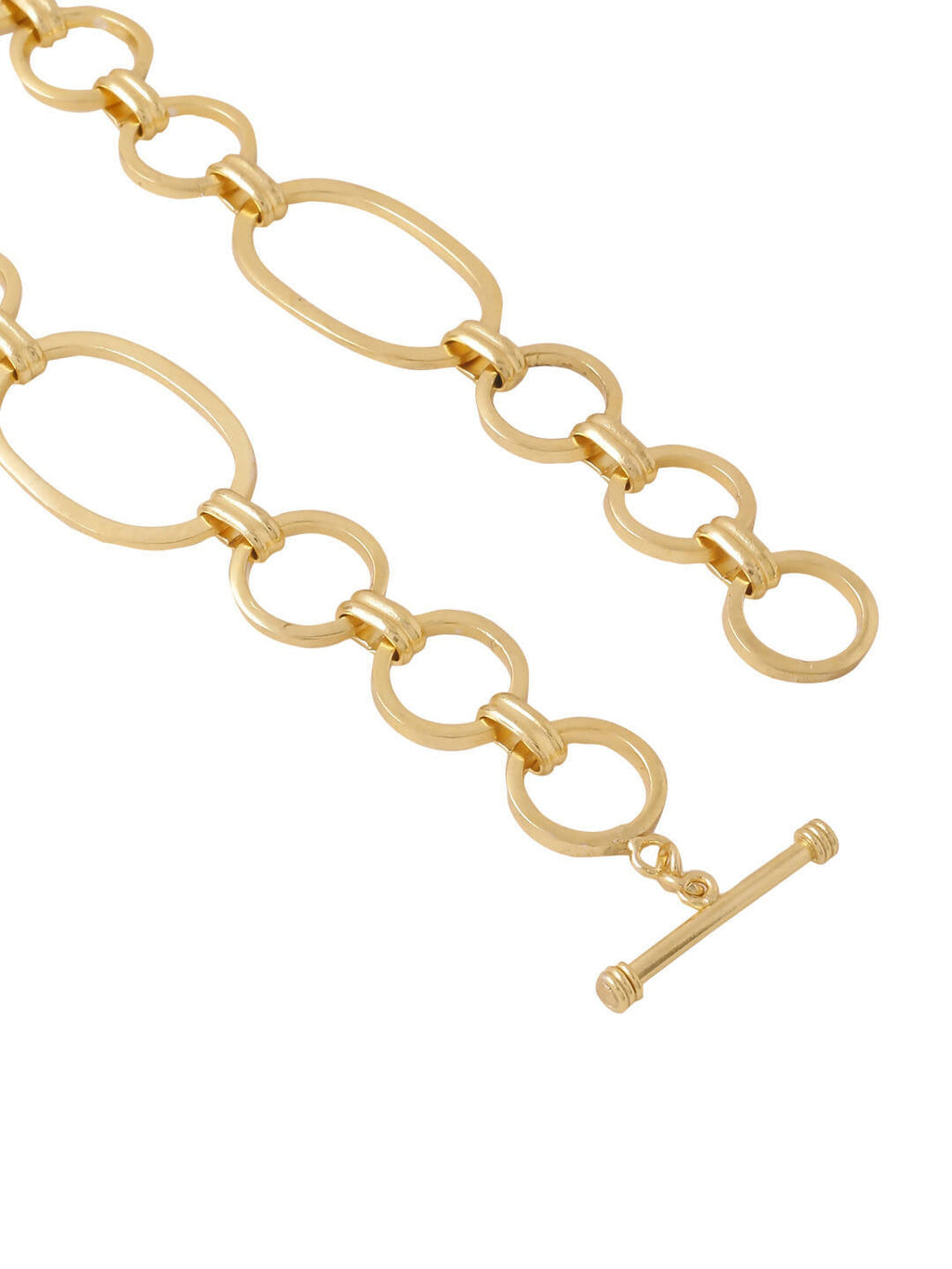 NVR Women Gold-Polished Statement Necklace