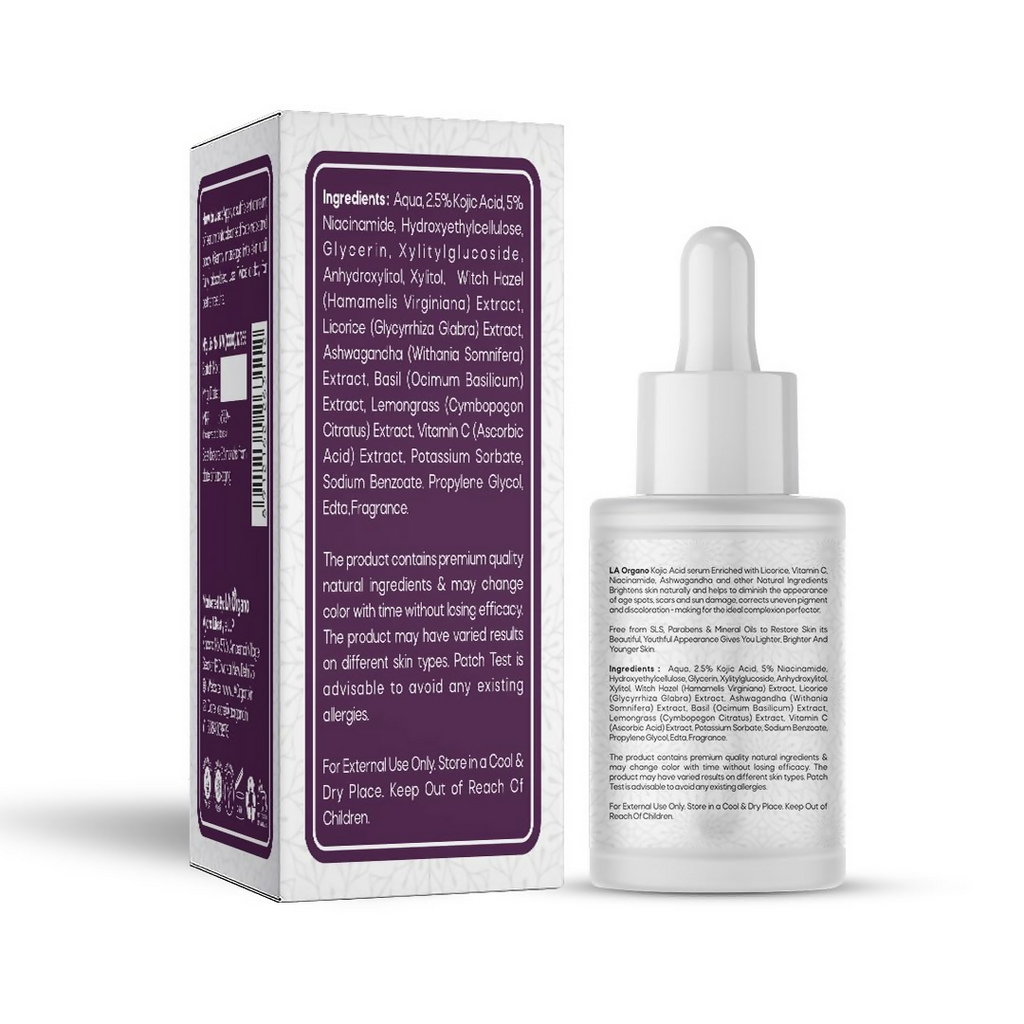 LA Organo 2.5% Kojic Acid Face Serum