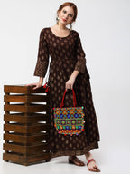 Cheera Double Layer Anarkali Dress