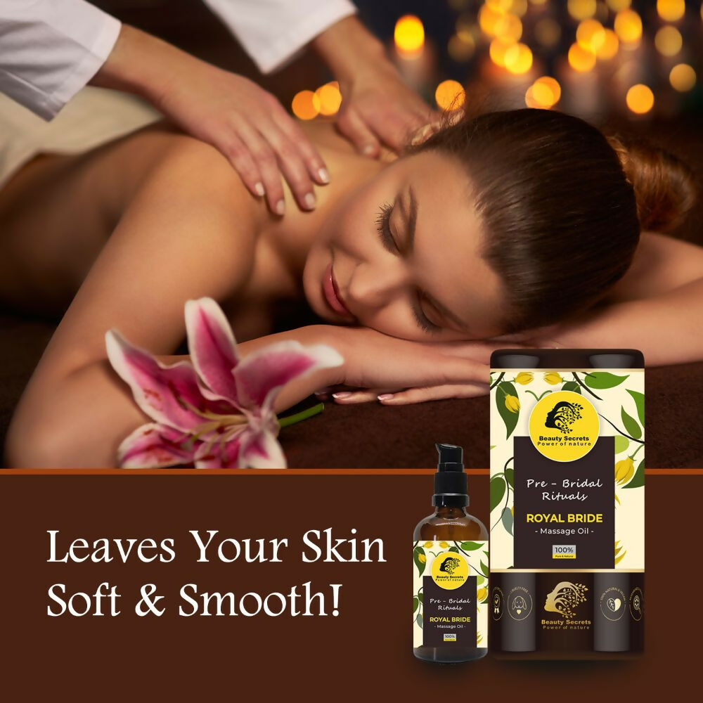 Beauty Secrets Royal Bride Body Massage Oil - Distacart