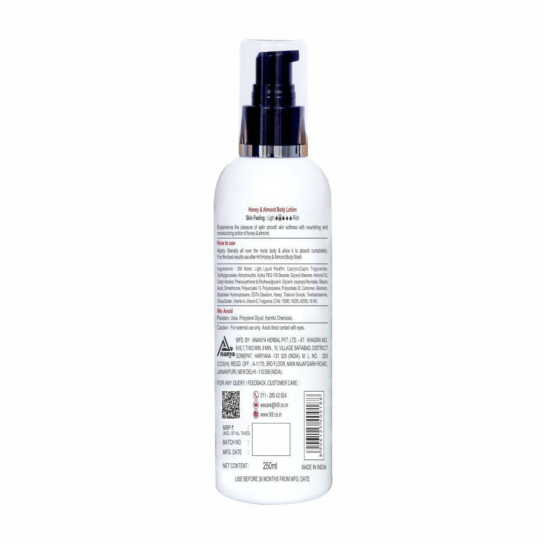 Hi9 Honey & Almond Body Lotion