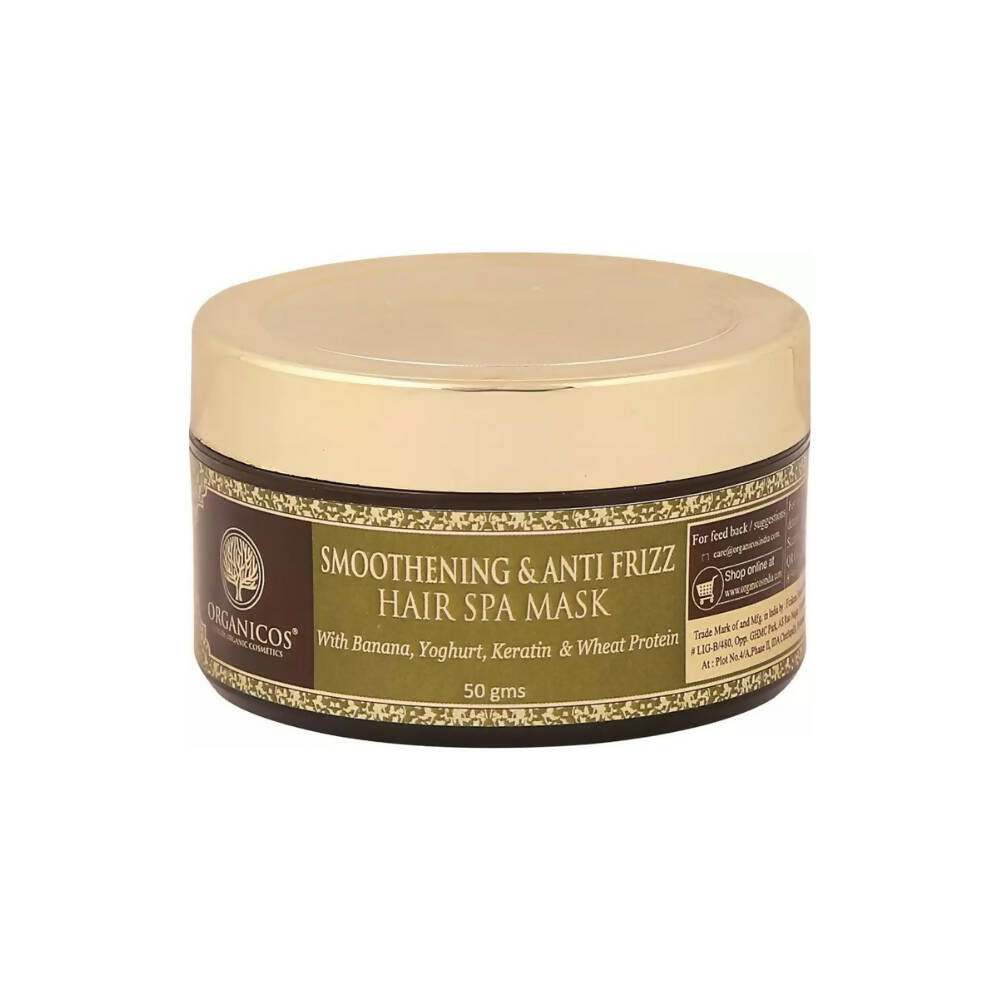 Organicos Smoothening & Anti Frizz Hair Spa Mask