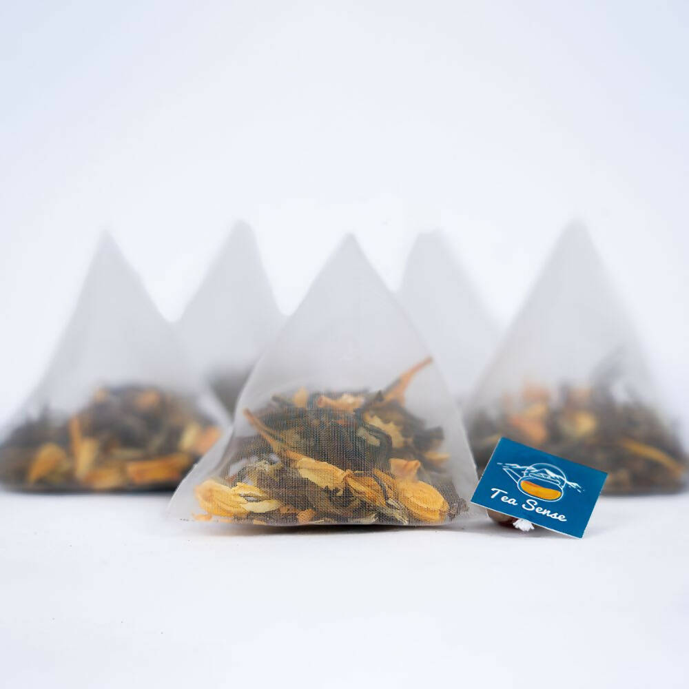 Tea Sense Jasmine White Tea Bags Box - Distacart