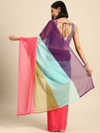 Ahalyaa Women's Traditional wear Saree - Blue