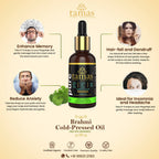 Tamas Pure Ayurveda 100% Organic Brahmi Cold Pressed Carrier Oil