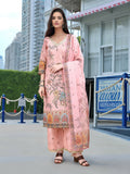 Joban Fashion Pink Position Digital Print With Position Foil Kurta Set - Distacart