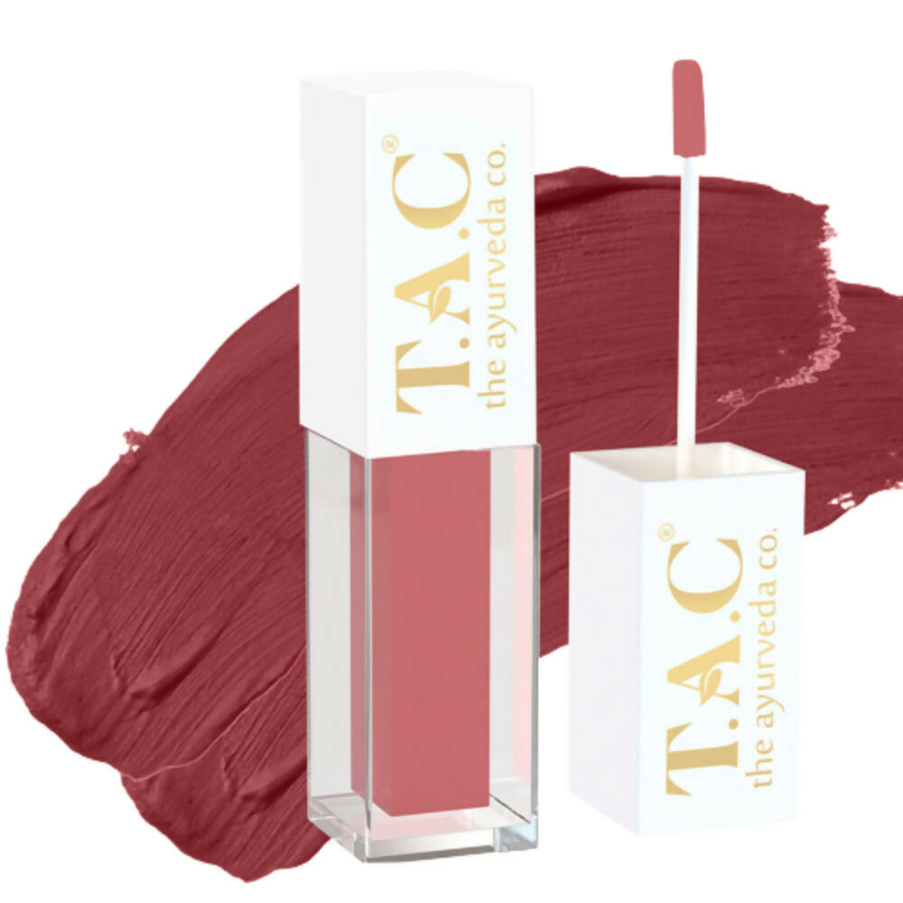 TAC - The Ayurveda Co. Liquid Matte Brown Bae Lipstick