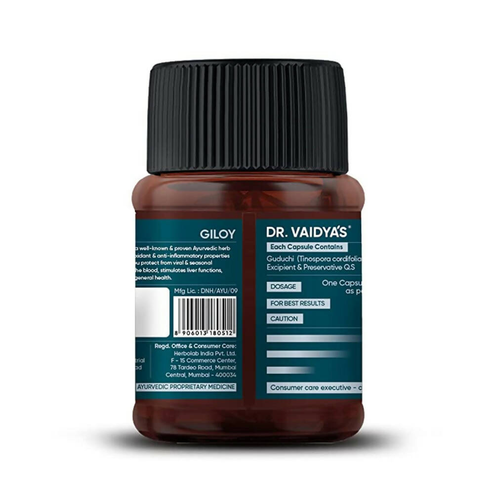 Dr. Vaidya's Giloy Capsules - Distacart