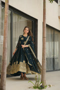 Joban Fashion Rama Georgette Sequence Embroidery Work Kurta Set - Distacart