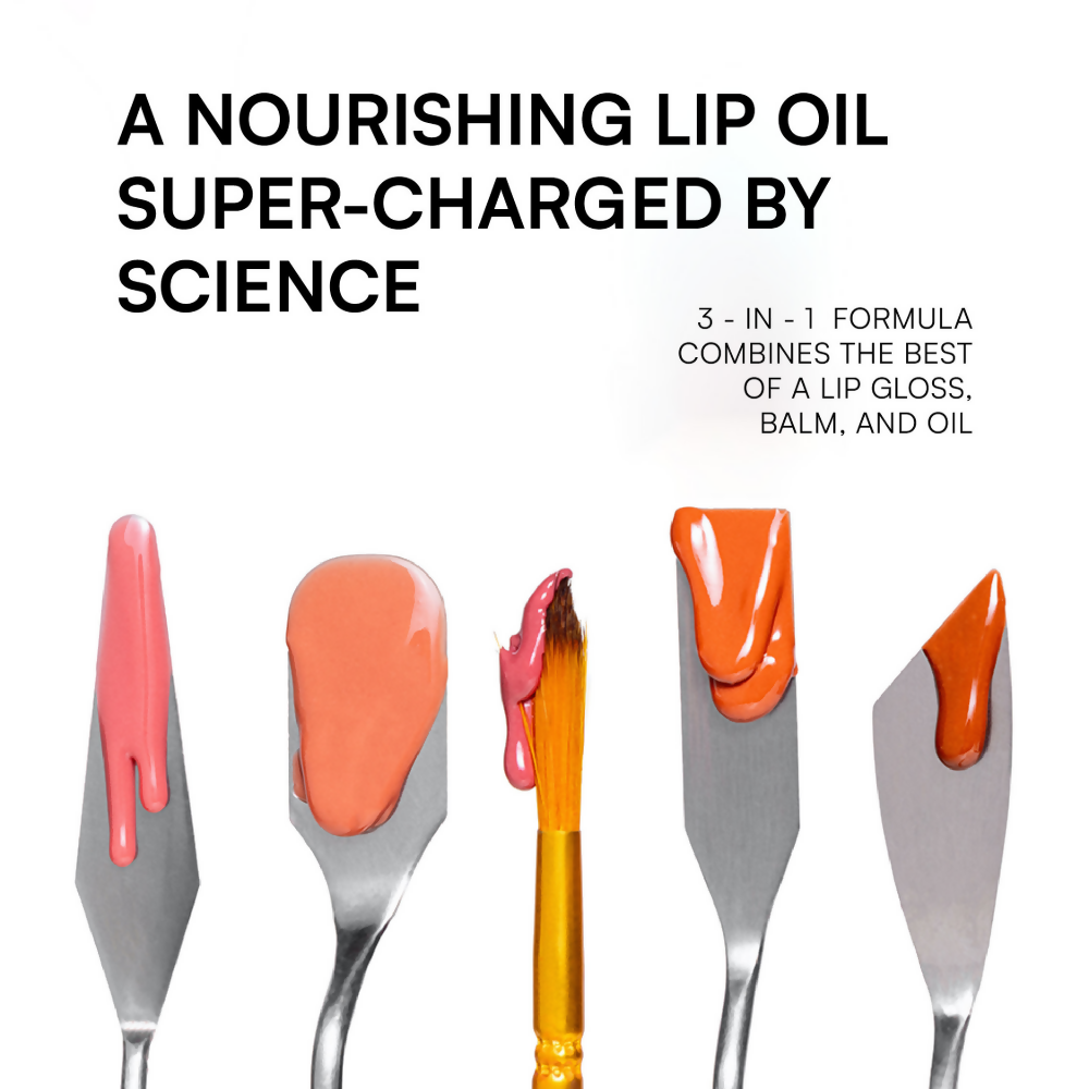 Gush Beauty Balmy Glossy Tinted Lip Oil - Soft Peach