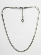 NVR Women German Silver Oxidised Chain - Distacart