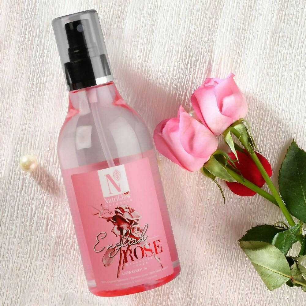 NutriGlow NATURAL'S English Rose Balance Toner