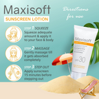 Maxisoft Sunscreen SPF 30 Lotion