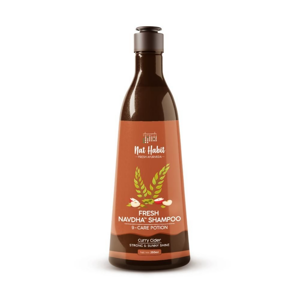 Nat Habit Curry Cider Navdha Shampoo