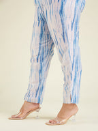 Janasya Light Silk Blend Tie & dye Straight Kurta Set - Distacart