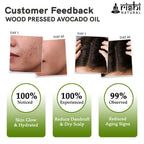 Rishi Natural Avocado Oil Wood Pressed 100% Pure Healthy skin And Hair