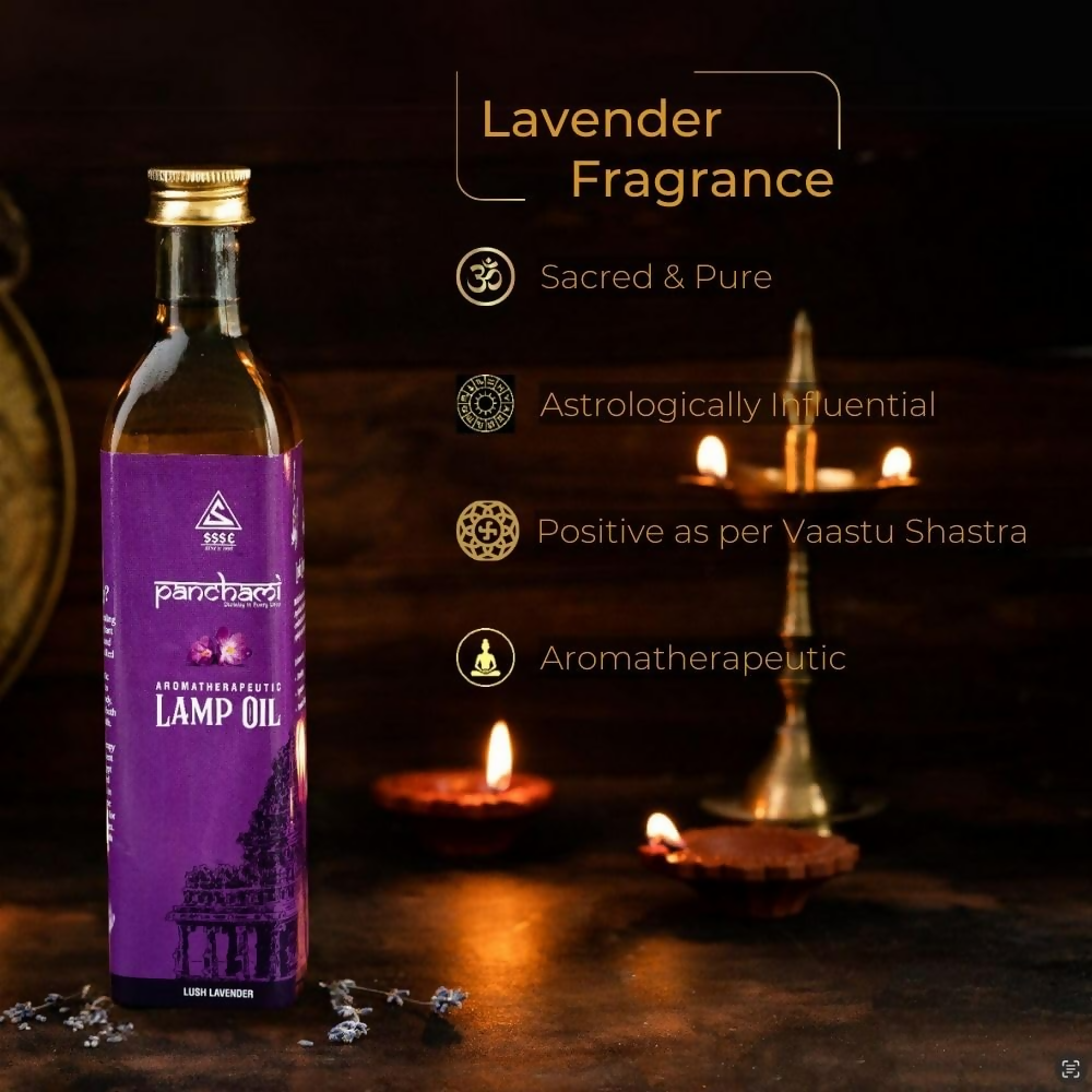 Panchami Sacred Fragrances - Lavender Lamp Oil - Distacart