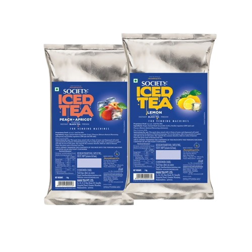 Society Peach Apricot & Lemon Black Tea Iced Tea Combo - Distacart