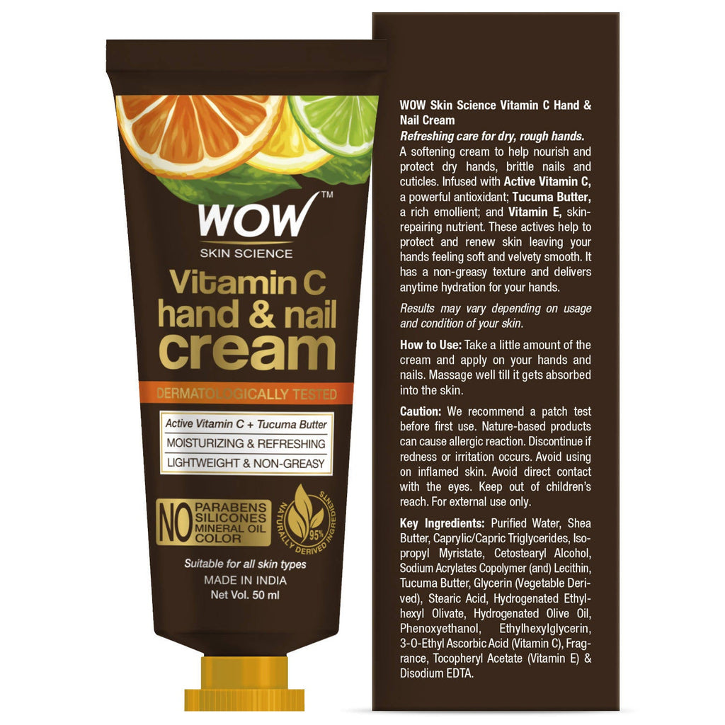 Wow Skin Science Vitamin C Hand & Nail Cream