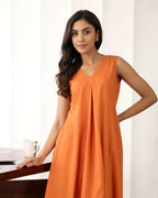 Aayaa Designer Pure Cotton 2 Piece Set Kurti & Set - Distacart