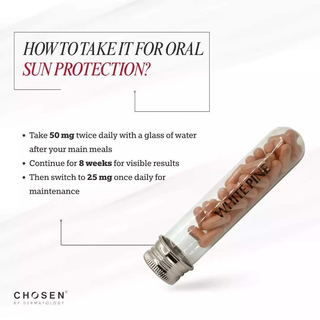 Chosen White Pine Pycnogenol Internal Photo Protector And Pigmentation Fighter - Distacart