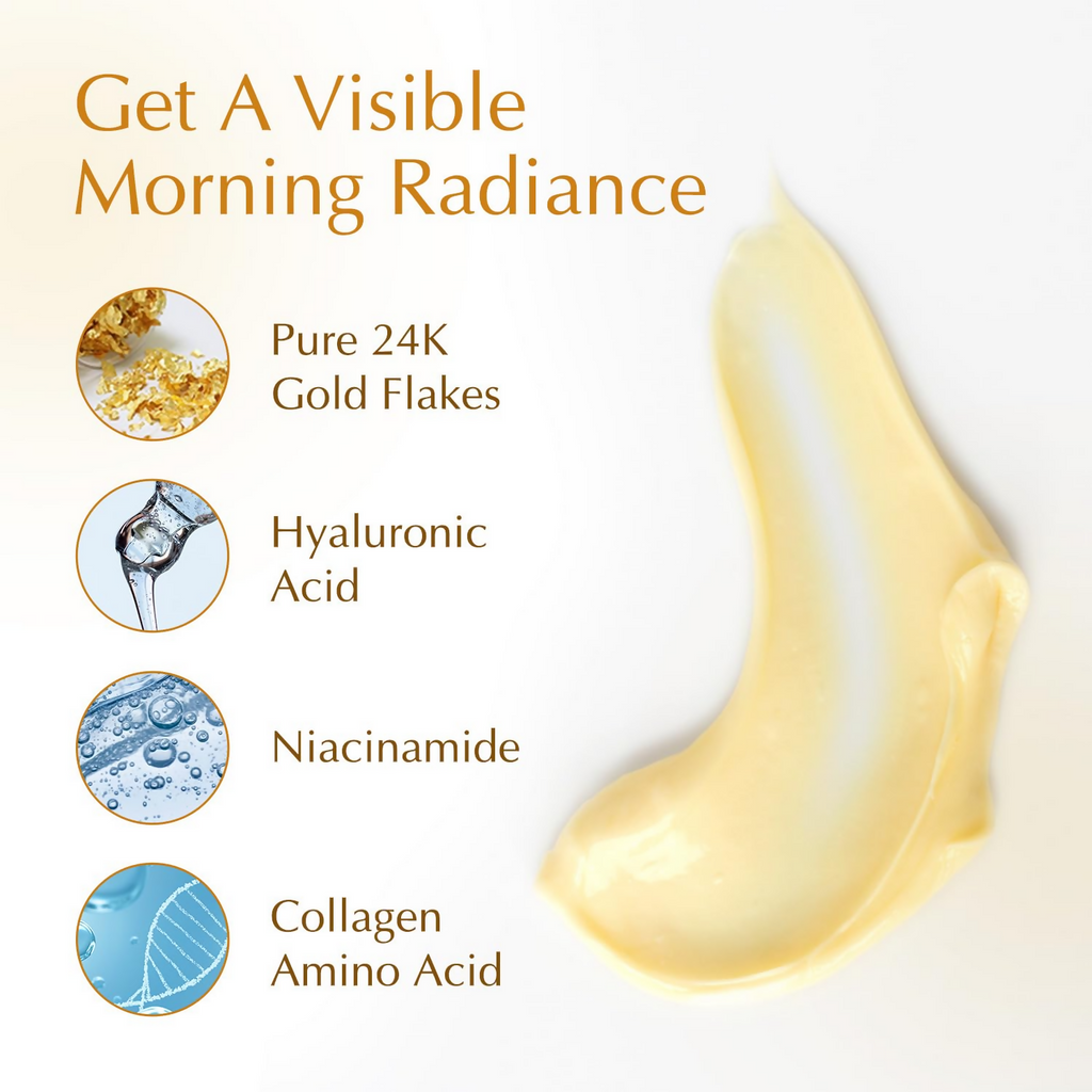 Bio Essence 24K Gold Radiance Face Cleanser, Niacinamide Face Wash