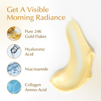 Bio Essence 24K Gold Radiance Face Cleanser, Niacinamide Face Wash