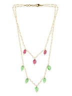 Women's Gold-Plated Necklace - Ruby Raang - Distacart