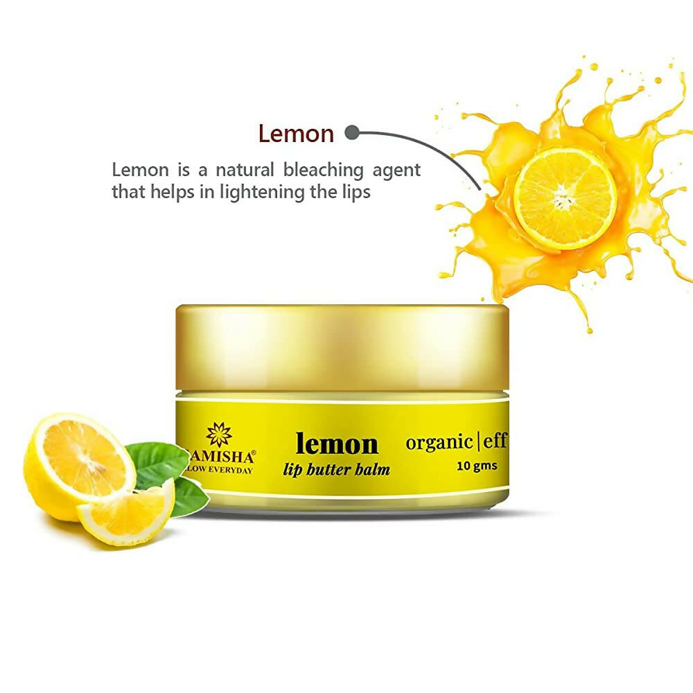 Samisha Organic Lemon Lip Butter Balm