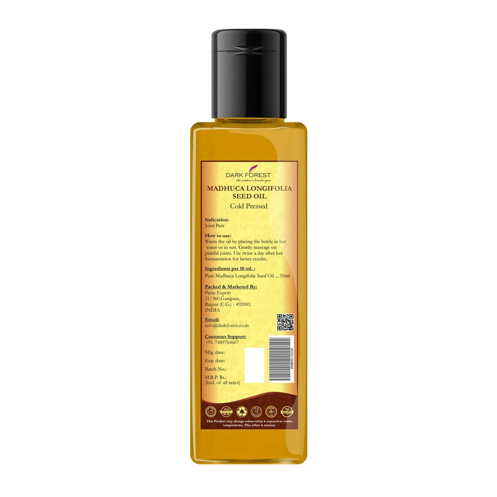 Dark Forest Cold Pressed Madhuca Longifolia Seed Oil