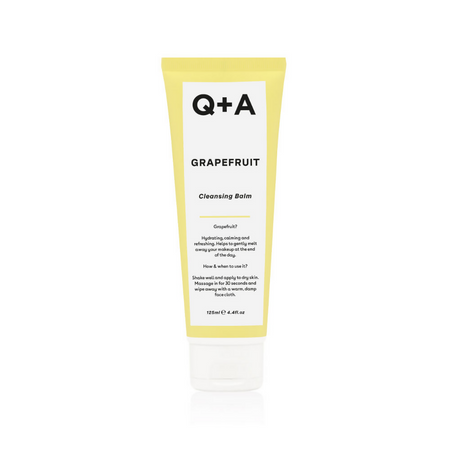 Q+A Grapefruit Cleansing Balm
