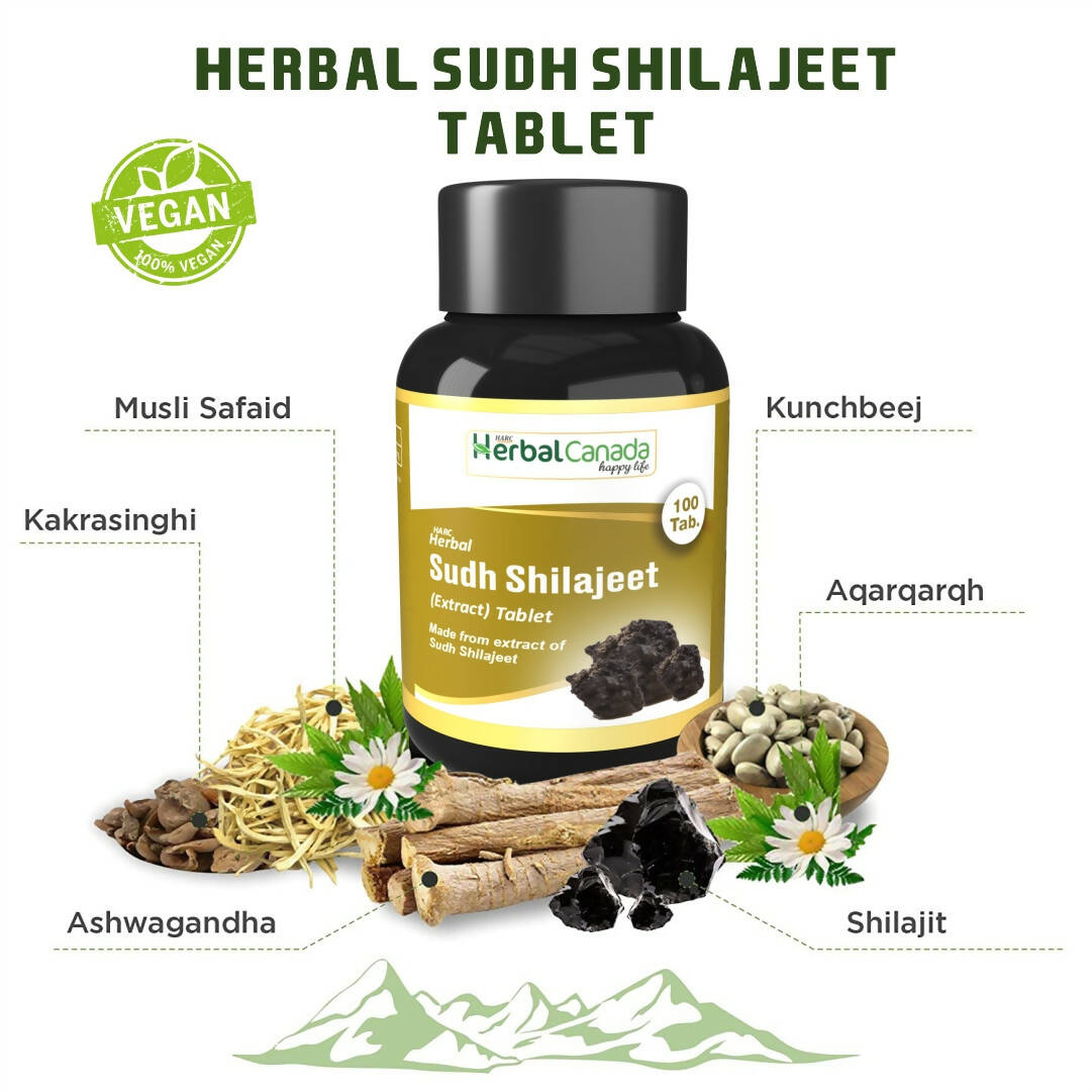 Herbal Canada Shudh SJ Tablets - Distacart