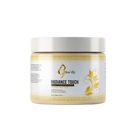 Glowifly Radiance Touch Tan Clear Face Exfoliating Scrub - Papaya Scrub for Face