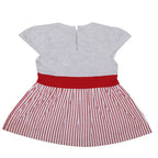 NammaBaby Baby Girl's A-Line Mini Frock Dress - Red 120