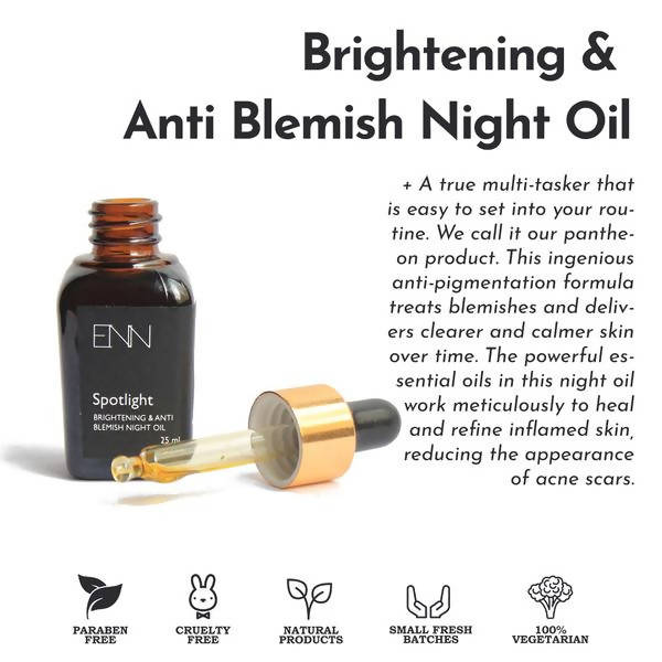 Enn Spotlight Brightening & Anti Blemish Night Oil
